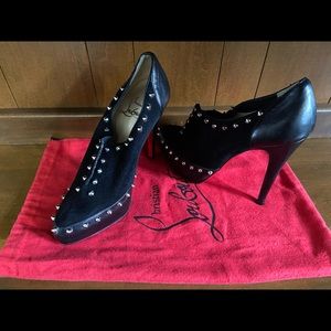 Christian Louboutin Rock-stud Booties